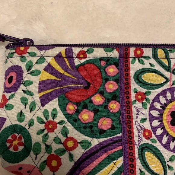 Vera Bradley make up/pencil bag new without tags - Picture 4 of 5